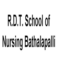 R.D.T. School of Nursing Bathalapalli logo