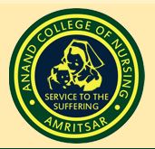 Anand College of Nursing for Women Amritsar logo