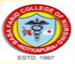 Baba Farid College of Nursing, kotkapura logo