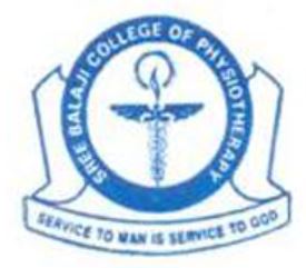 Sree Balaji College of Physiotherapy Chennai logo