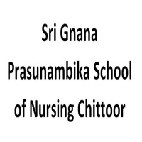 Sri Gnana Prasunambika School of Nursing Chittoor logo