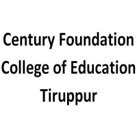 Century Foundation College of Education Tiruppur logo