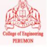 College of Engineering Perumon logo