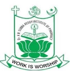 Dr. K.V. Subba Reddy Institute of Pharmacy Kurnool logo