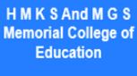 HMKS & MGSM College of Education Guntur logo