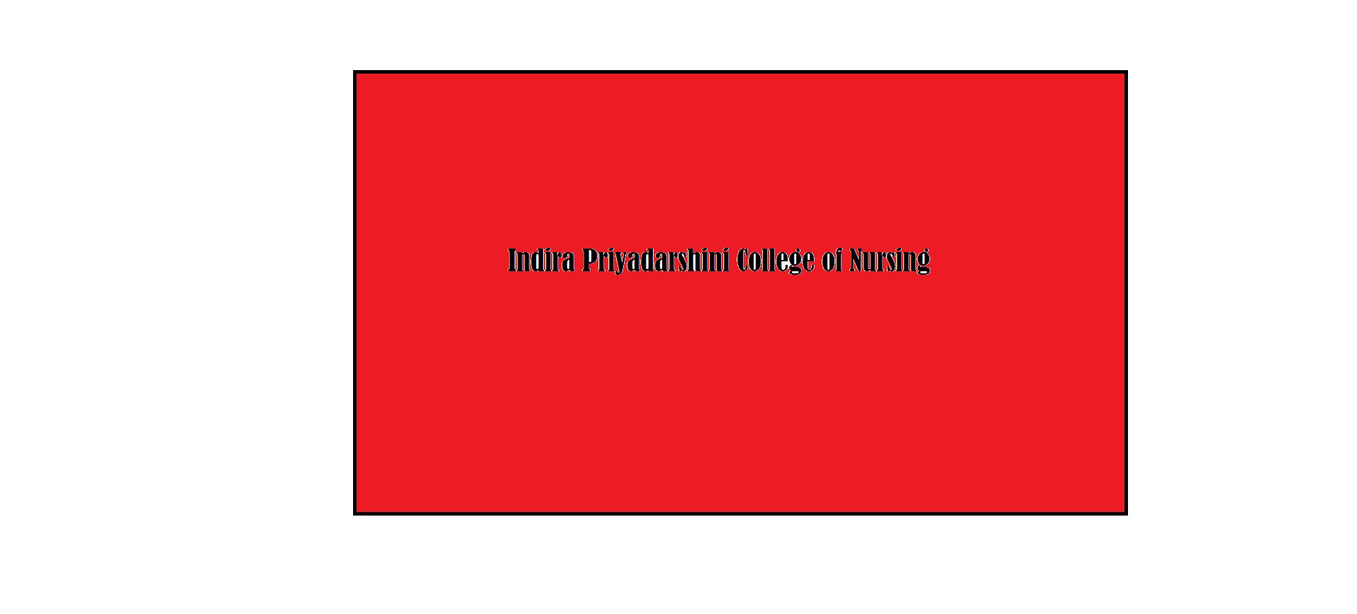 Indira Priyadarshini College of Nursing Bidar logo