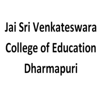 Jai Sri Venkateswara College of Education Dharmapuri logo