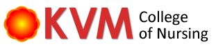 K V M College of Nursing Cherthala logo