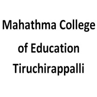 Mahathma College of Education Tiruchirappalli logo
