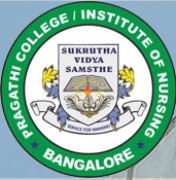 Pragathi College and Institute of Nursing Bangalore logo