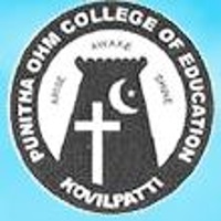 Punitha Ohm College of Education Kovilpatti logo