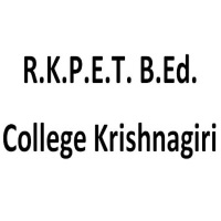 R.K.P.E.T. B.Ed. College Krishnagiri logo