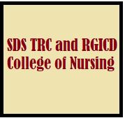 SDS TRC and RGICD College of Nursing Bengaluru logo