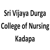 Sri Vijaya Durga College of Nursing Kadapa logo