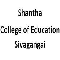 Shantha College of Education Sivagangai logo