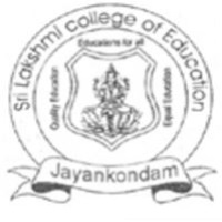 Sri Lakshmi College of Education Ariyalur logo
