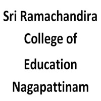Sri Ramachandira College of Education Nagapattinam logo