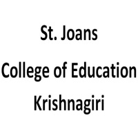 St. Joans College of Education Krishnagiri logo