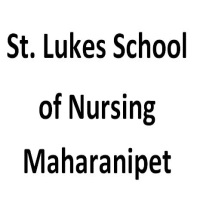St. Lukes School of Nursing Maharanipet logo