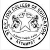 Star Lion College of Education Papanasam logo