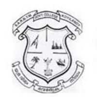 Syed Abdul Rahiman Bafakhy Thangal Memorial (S.A.R.B.T.M) Government College Koyilandy logo