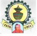 T.M.A.E Societys Ayurvedic Medical College Hospet logo