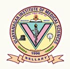 Vijayanagar Institute of Medical Science Bellary logo