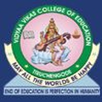 Vidhayaa Vikas College of Education Tiruchengode logo