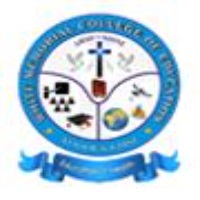 White Memorial College of Education Attoor logo