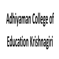 Adhiyaman College of Education Krishnagiri logo