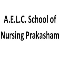 A.E.L.C. School of Nursing Prakasham logo