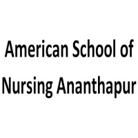 American School of Nursing Ananthapur logo