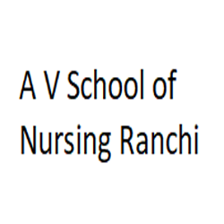 A V School of Nursing Ranchi logo