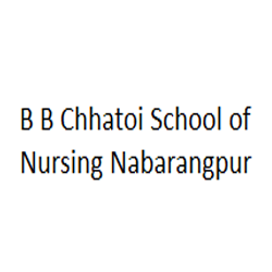 B B Chhatoi School of Nursing Nabarangpur logo