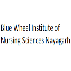 Blue Wheel Institute of Nursing Sciences Nayagarh logo