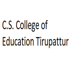 C.S. College of Education Tirupattur logo