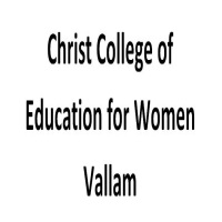 Christ College of Education for Women Vallam logo