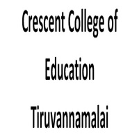 Crescent College of Education Tiruvannamalai logo
