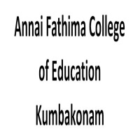 Annai Fathima College of Education Kumbakonam logo
