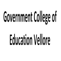Government College of Education Vellore logo