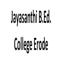 Jayasanthi B.Ed. College Erode logo