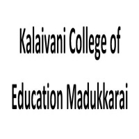 Kalaivani College of Education Madukkarai logo
