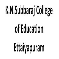 K.N.Subbaraj College of Education Ettaiyapuram logo