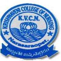 Krishnaveni School and College of Nursing Narasaraopeta logo