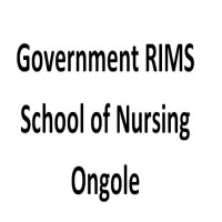 Government RIMS School of Nursing Ongole logo