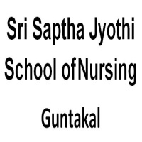 Sri Saptha Jyothi School of Nursing Guntakal logo
