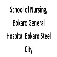 School of Nursing, Bokaro General Hospital Bokaro Steel City logo