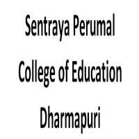Sentraya Perumal College of Education Dharmapuri logo