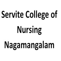 Servite College of Nursing Nagamangalam logo