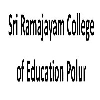 Sri Ramajayam College of Education Polur logo